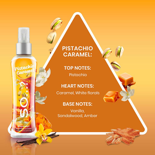 So Unique - Brume corporelle caramel pistache