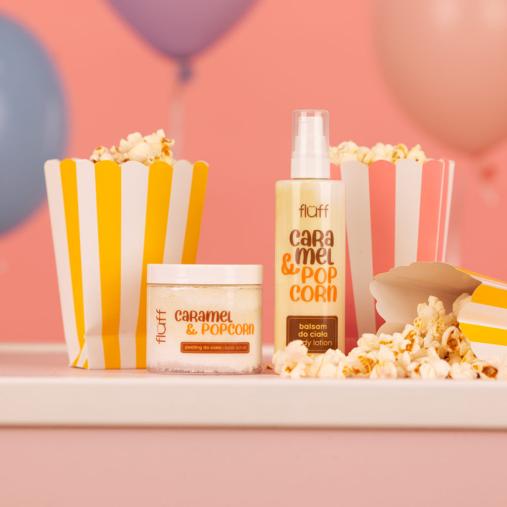 FLUFF - Gourm Caramel & Popcorn Hydraterende Lichaamsverzorging