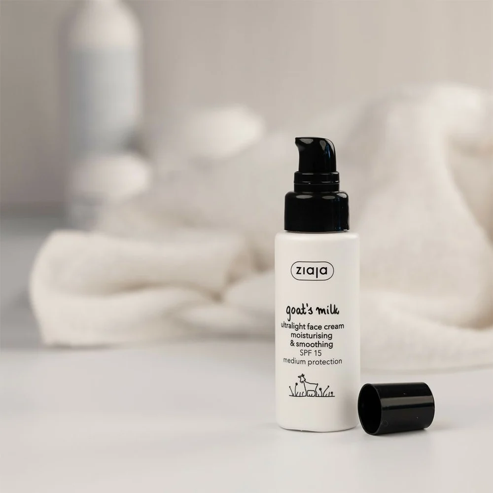 Ziaja - Goats Milk Ultra Light Face Cream SPF15