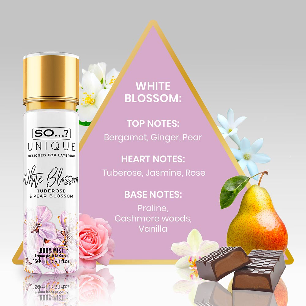 So unique - White Blossom Bodymist