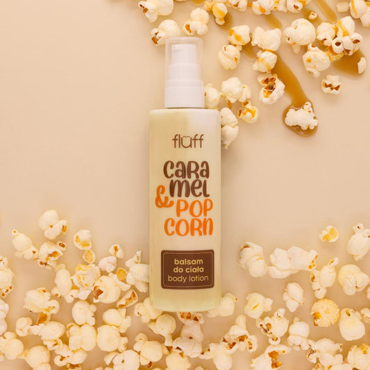 FLUFF - Soin Corps Hydratant Gourm Caramel &amp; Popcorn