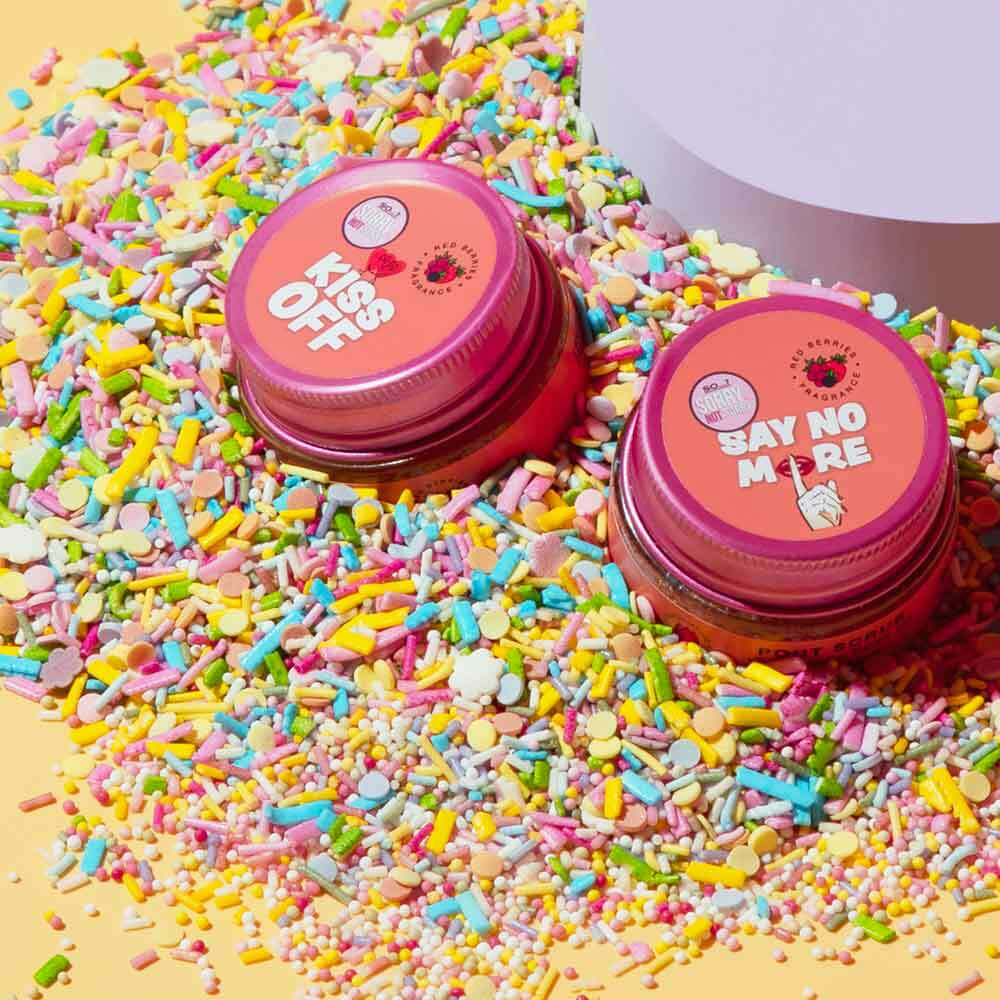 So unique - Red Berries Lip Scrub